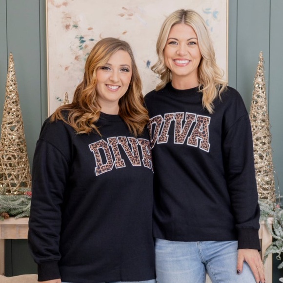 Discount DIVA “Diva” Sweatshirt, size medium. 
Brand new. - Picture 2 of 3